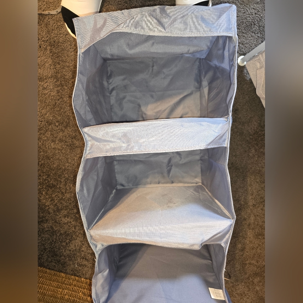 Gray Hanging Storage Organizer